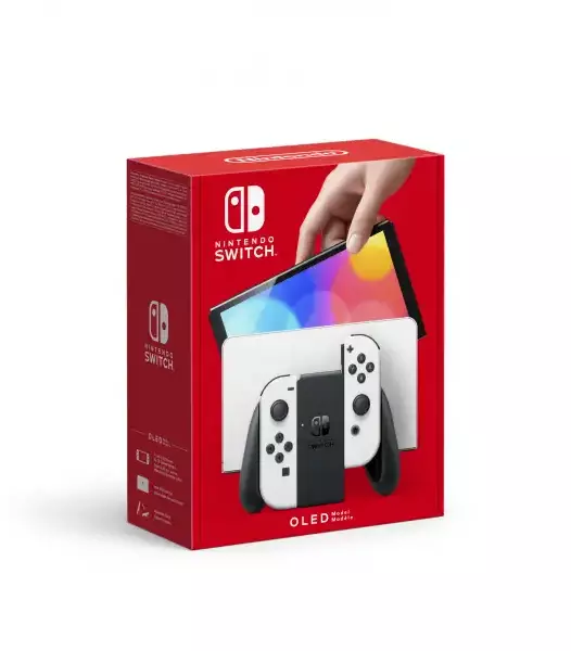 Nintendo Switch Console OLED avec Joy-Con Noir & Blanc